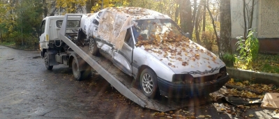  Об эвакуации автомашин