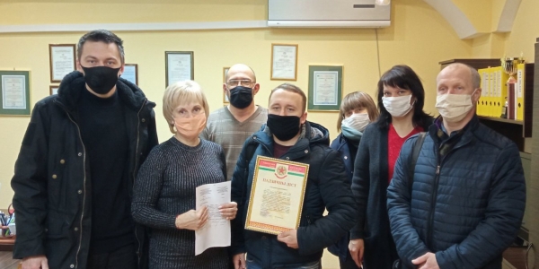 Благодарность от войсковой части  63615