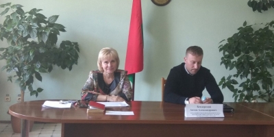 «Встреча трудового коллектива с начальником отдела по наркоконтролю и противодействию торговле людьми Октябрьского РОВД г. Могилева Бендерским Антоном Александровичем