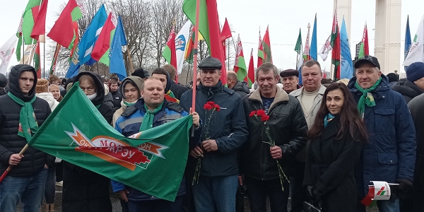 Торжественный митинг-реквием, посвященный 35-й годовщине вывода советских войск из Афганистана