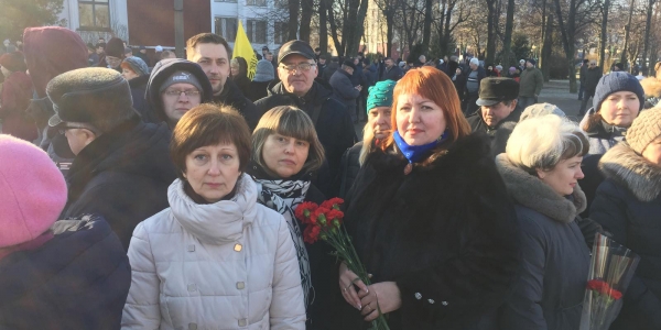Участие в торжественном митинге-реквиеме