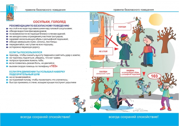 Сосульки, гололед