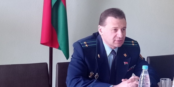 Рабочая встреча с заместителем прокурора прокуратуры г.Могилева